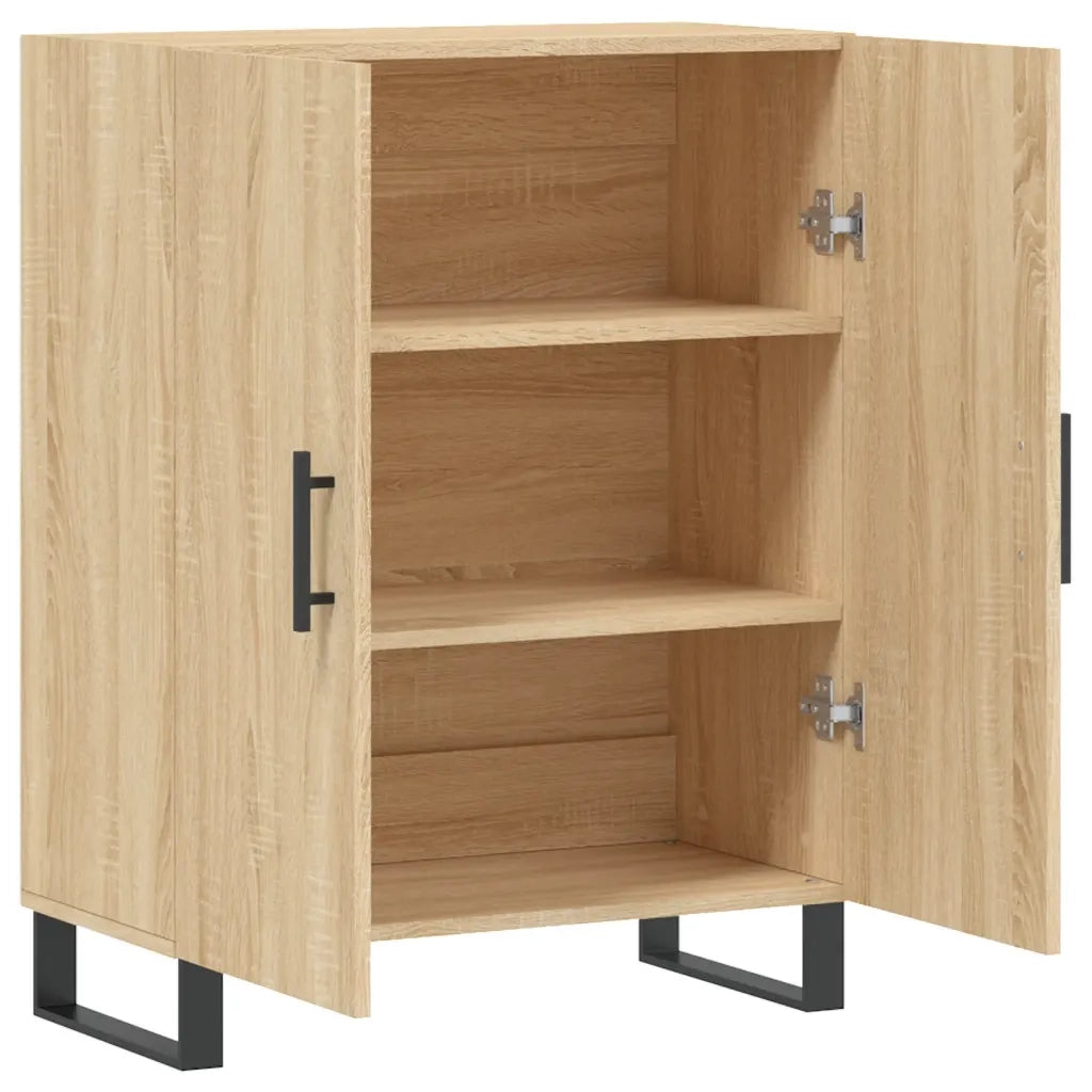 Credenza Rovere Sonoma 69,5x34x90 cm in Legno Multistrato 827751