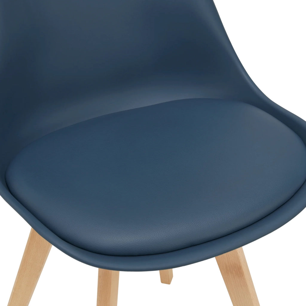 Set di 6 sedie da pranzo similpelle faggio blu 03_0006779