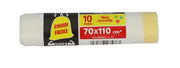 MAURY'S SACCHETTI PATTUMIERA MELA E CANNELA 70X110 DA 10PZ CON CHIUDI FACILE