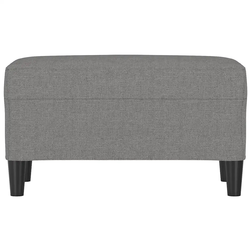 Panca Grigio Scuro 70x35x41 cm in Tessuto