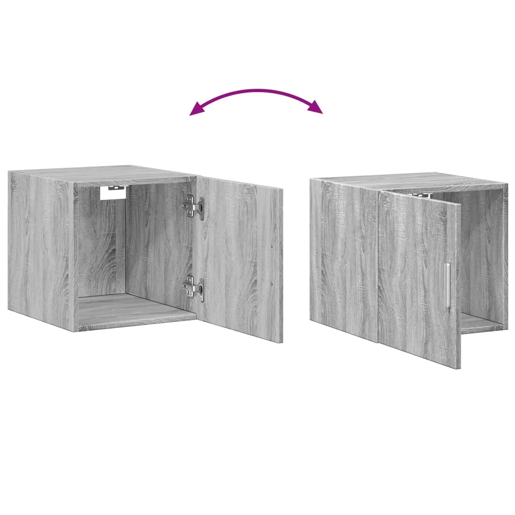 Mobile Sottile Grigio Sonoma 40x42,5x225 cm in Truciolato