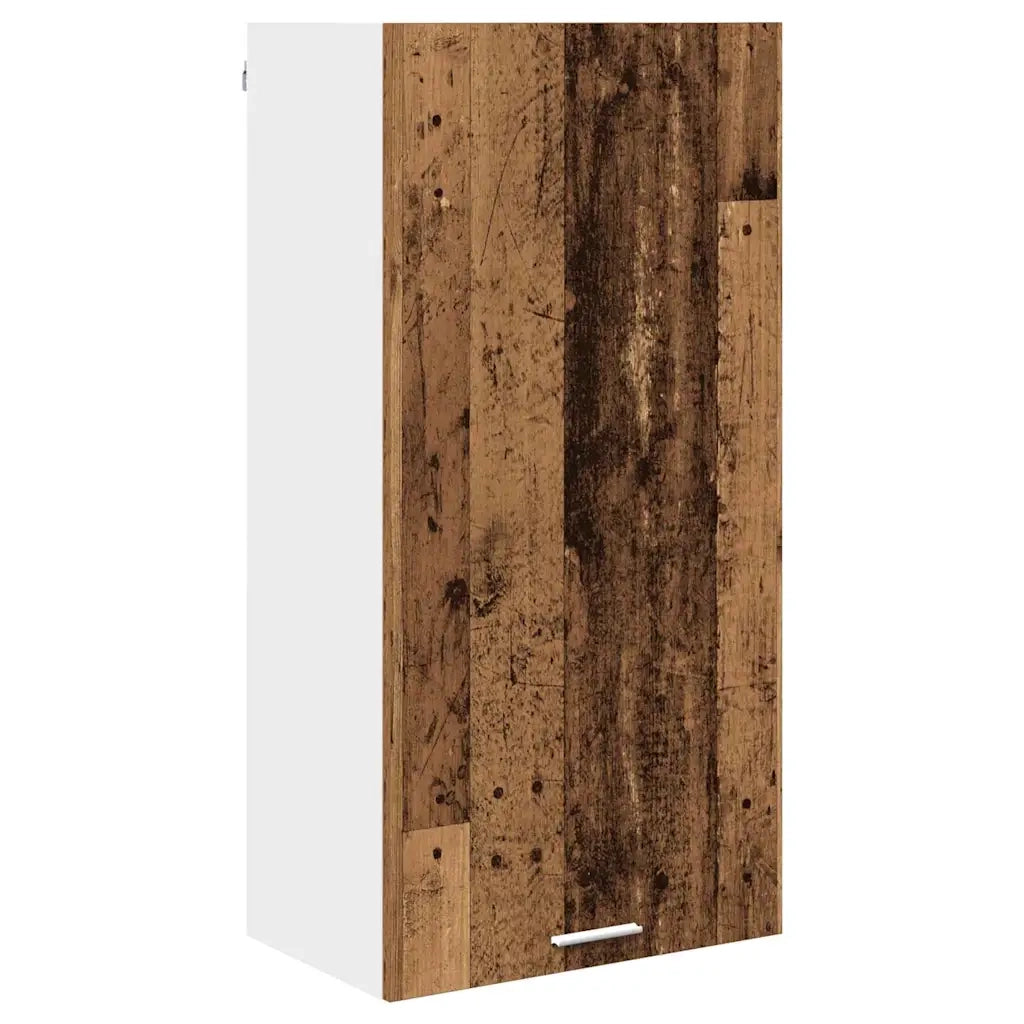 Armadio pensile Legno Antico e Bianco 50 x 31 x 100 cm