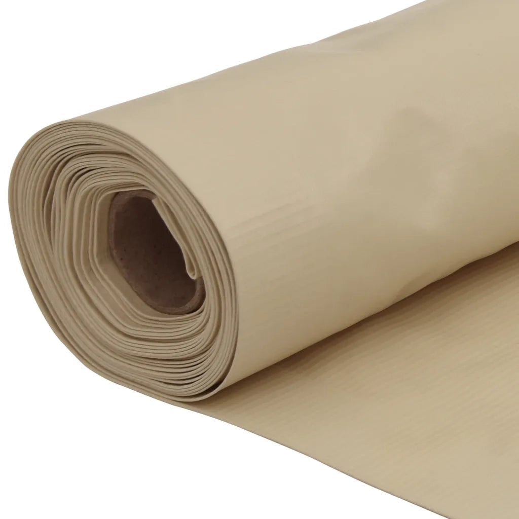 Paravento Balcone Beige 120x400 cm Tessuto Oxford