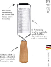 Reibe per Geschenk - Qualità Professionale - Fatta in Solingen - Reibe per Spezie - Idee Regalo - Reibe Fine - Reibe per Zeste