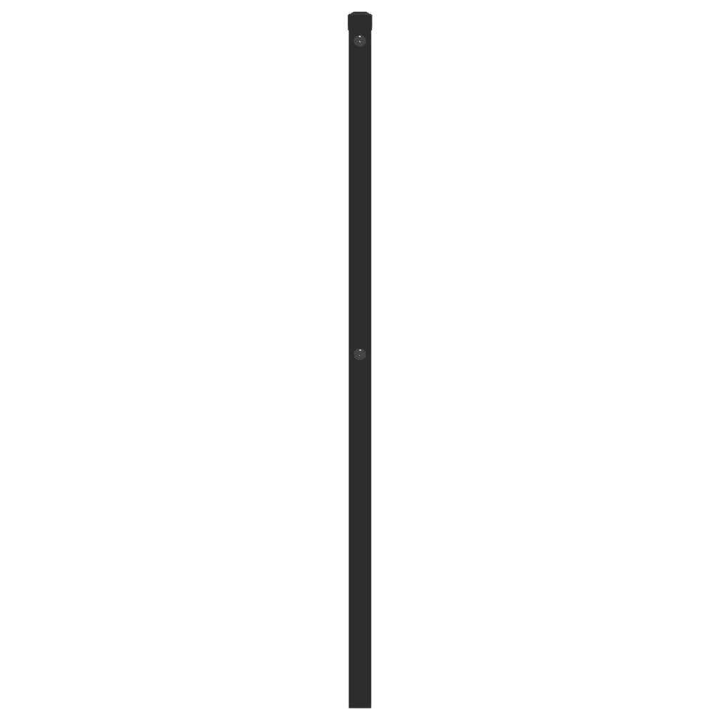 Testiera in Metallo-Testiera in Ferro-Testata Nero 75 cm 275945