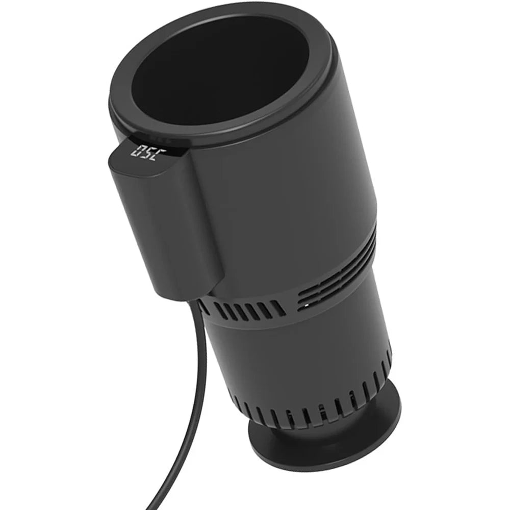 Trade Shop - Portabicchieri Auto Con Indicatore Temperatura Led Raffreddamento Riscaldamento Lattine -