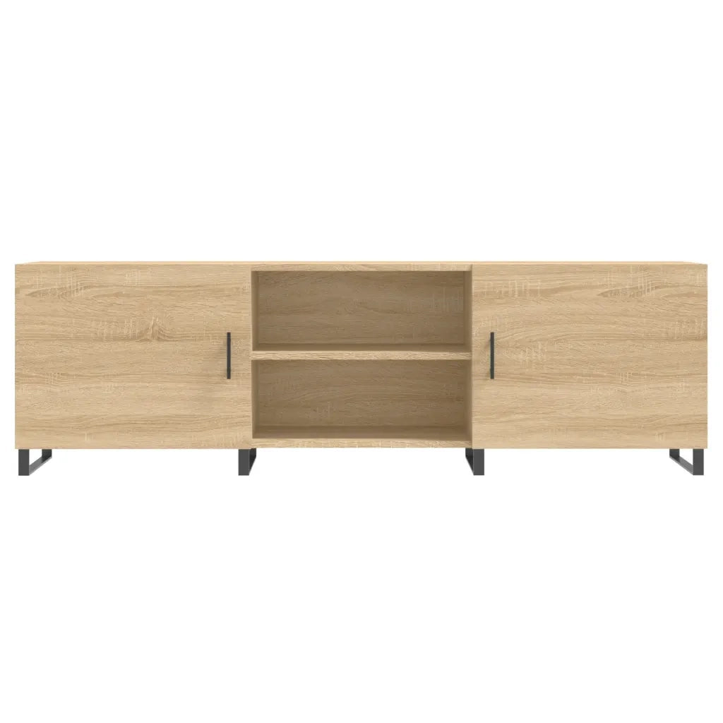 Mobile Porta TV Rovere Sonoma 150x30x50 cm in Legno Multistrato 829119