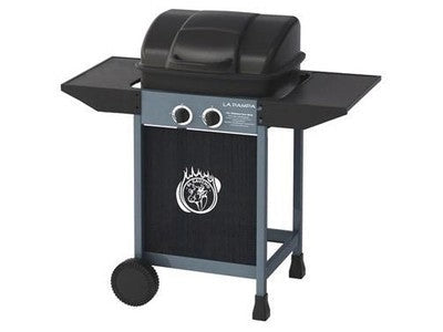 BARBECUE A GASA A PIETRA LAVICA EL GAUCHO LA PAMPA + CM. L97xP45xH99