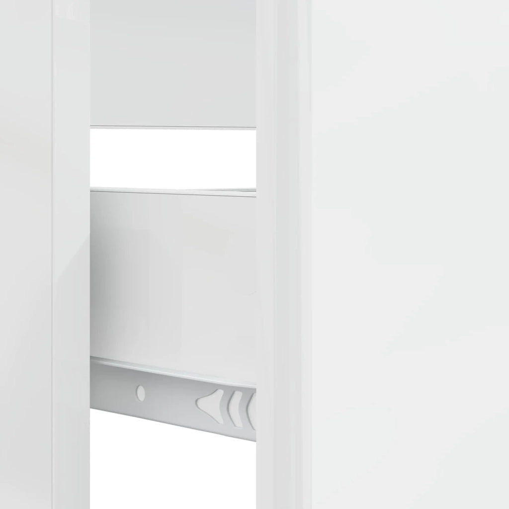 Armadio per Lavabo da Bagno BREDA Bianco Lucido 82 x 41 x 59 cm 897459