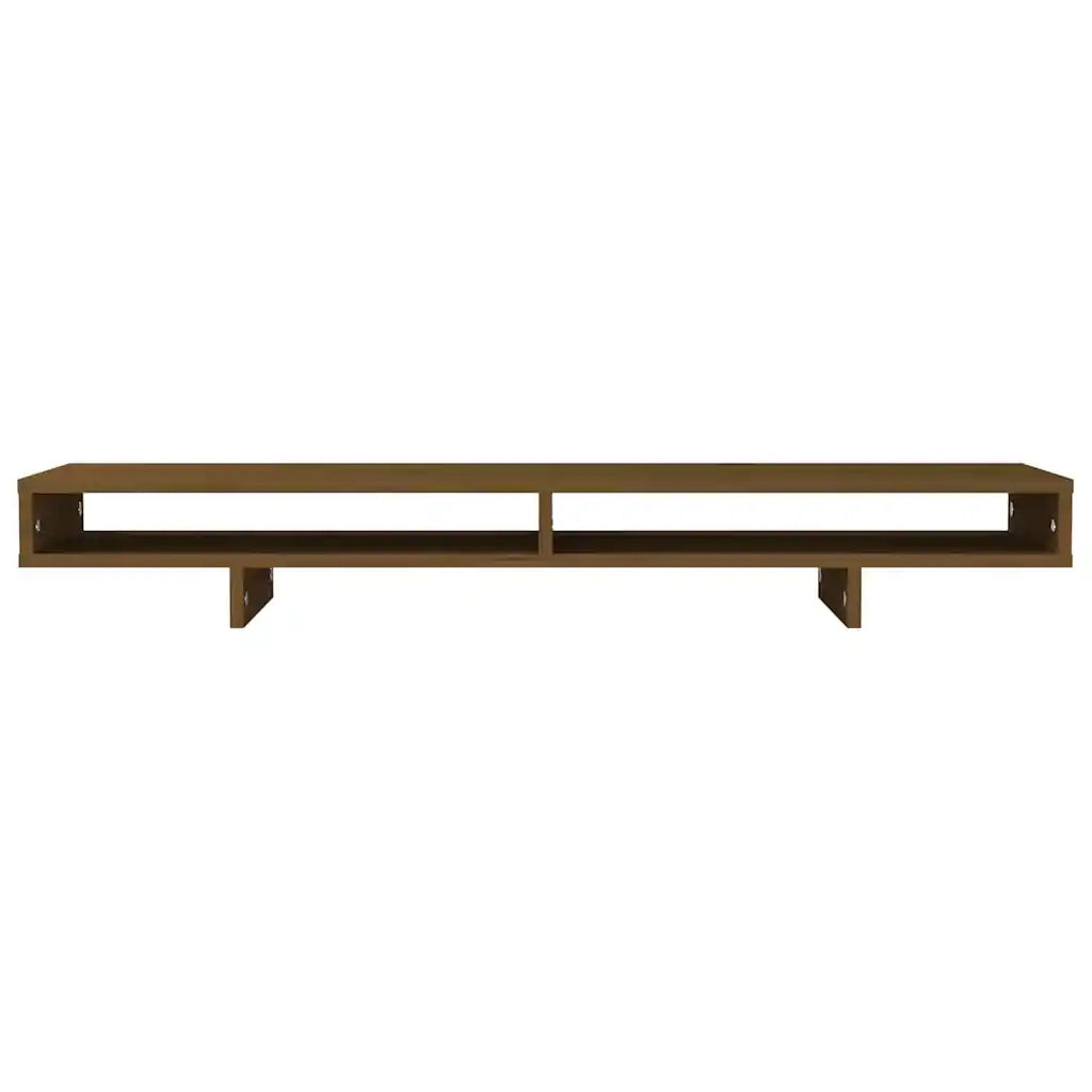 Supporto per Monitor Miele 100x27x14 cm Legno Massello di Pino cod mxl 61211