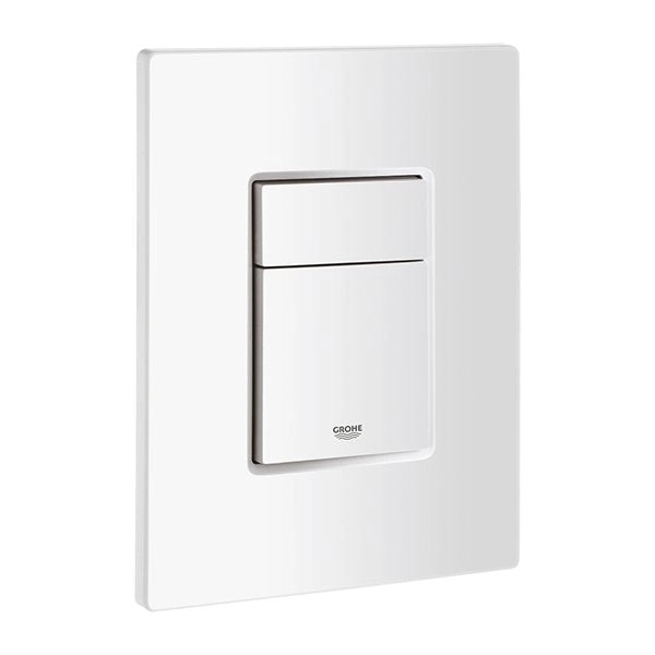 Placca di comando SKATE COSMOPOLITAN  per cassetta incasso Grohe  - Bianco