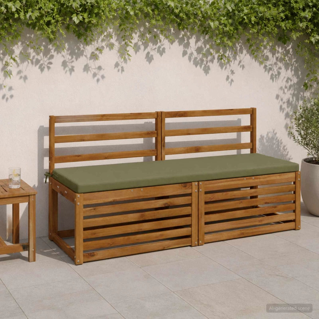 Cuscini per Panchina a 2 Pezzi SOEST 2 pz 100% Poliestere 949429