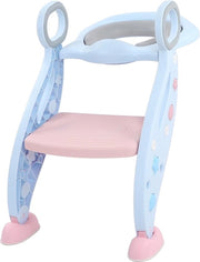 Toiletbril per Bambini con Trappola | Sedile per Bambini per la Toilette con Trappola | Toilet-bril Ripiegabile Riduci la Dimensione della Toilette