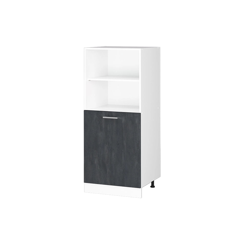 Vicco Frontale cucina Calcestruzzo nero 59.6 x 71.3 cm frontale del mobile per mobile forno a mezza altezza
