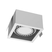 Faretto incasso quadrato bianco GU10 18W CAGE Brosline