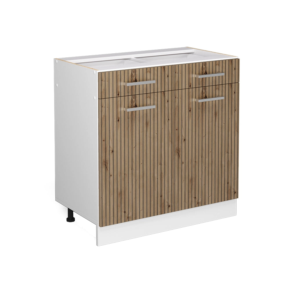 Vicco Frontale cucina Rovere artigianale 79.2 x 70.8 cm frontale del mobile per mobile base con cassetti
