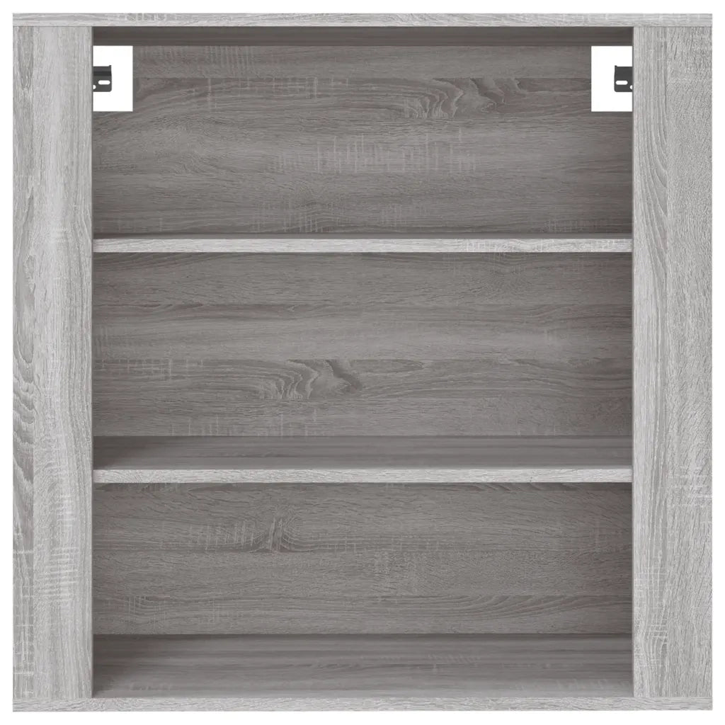 Mobile Pensile Grigio Sonoma 80x33x80 cm in Legno Multistrato cod mxl 27910