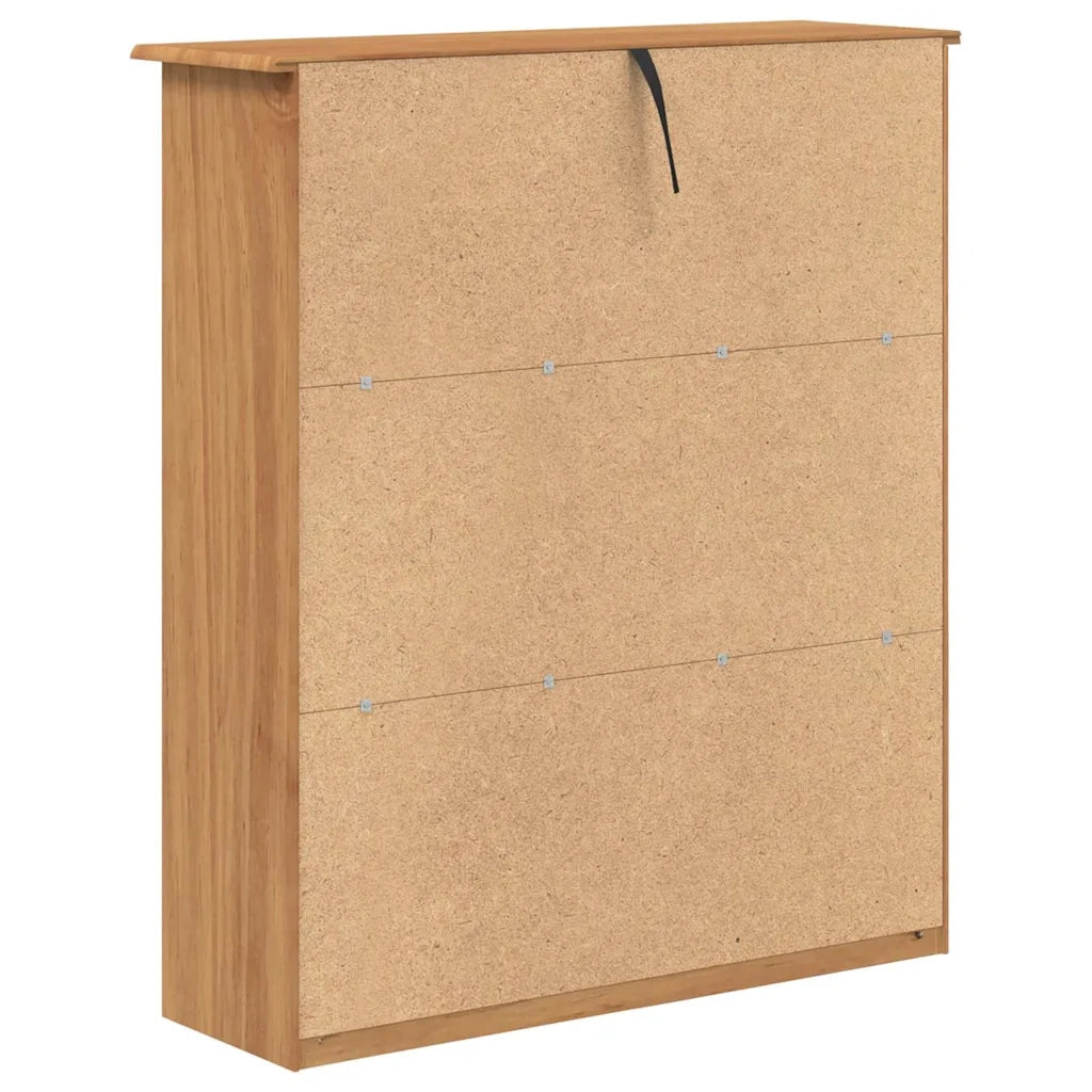 Gabbia ASKIM 91 x 30 x 104 cm Legno massiccio di pino 4105424