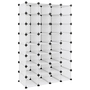 Scarpiera | Mobile per scarpe Trasparente 93x36,5x140 cm in PP