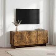 Supporto TV 90 x 34.5 x 40 cm Rovere Fumo Legno ingegnerizzato 8011572