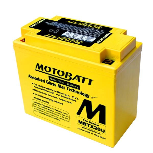 BATTERIA MOTOBATT AGM MBTX20U 12V 21Ah BQ026