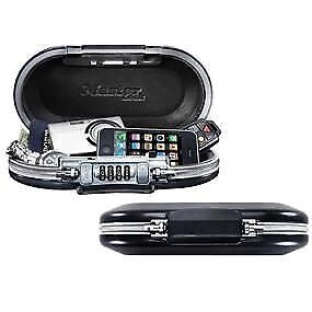 Master Lock 5900EURD Cassaforte Portatile con Combinazione e Cavo in Acciaio 0,7 L colore Grigio
