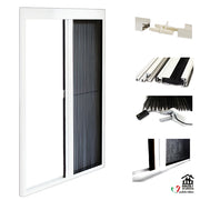 ZANZARIERA IRS OPERA PLISSE' 120X240 CM ORIZZONTALE BIANCO