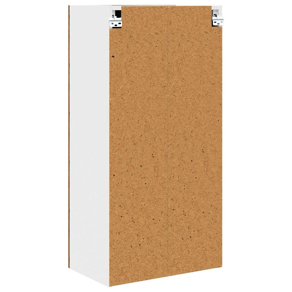 Armadio pensile Legno Antico e Bianco 50 x 31 x 100 cm