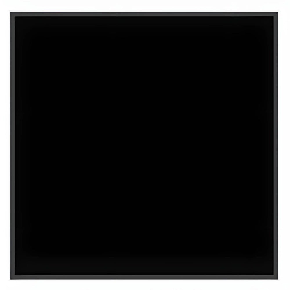 Smalto1968 base acqua gesso antico shabby chic finitura opaca multicolore l 0.5 *** colore- nero, confezione 1