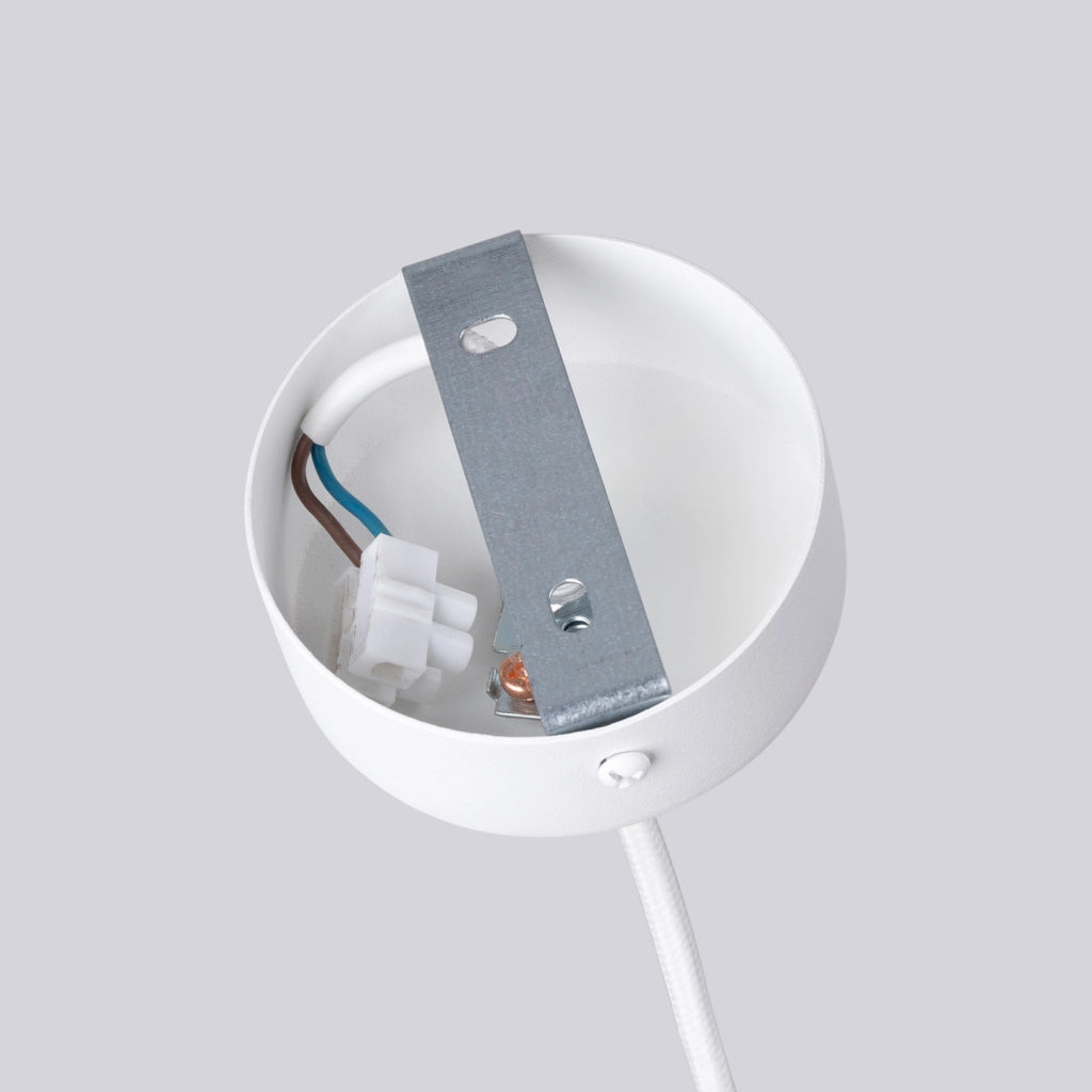 Lampadario moderno bianco sfere vetro 6xG9 SFERA Pure Lume