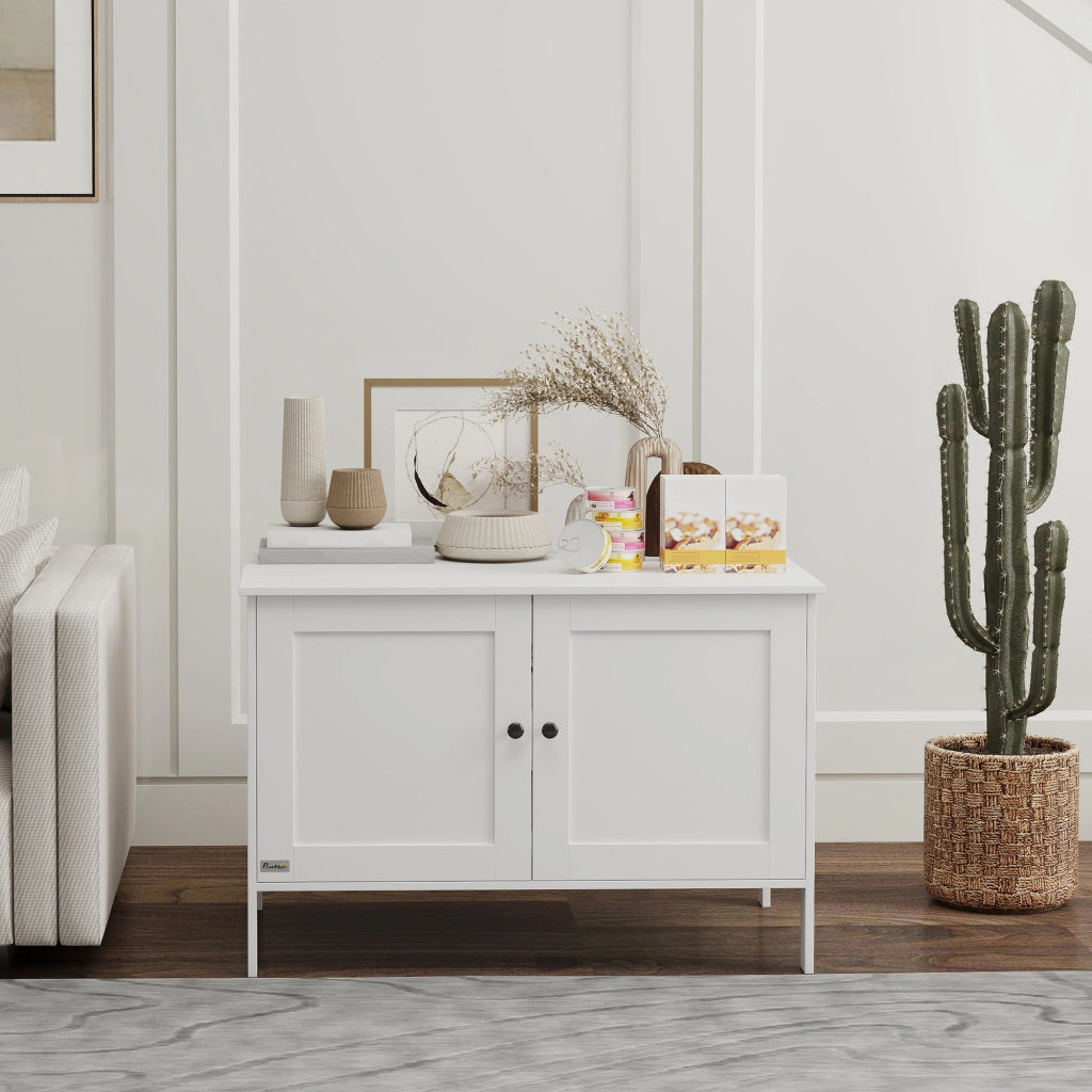Armadio per Lettiera ¨C Zephmum ¨C Bianco 80x51x54 cm