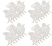 Clip per capelli eleganti - Antiscivolo e robusto - Translucido - Adatto per donne - Ideale per diversi stili di capelli