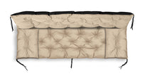 AIO FACTORY Set di cuscini da giardino 150x60 cm impermeabile beige