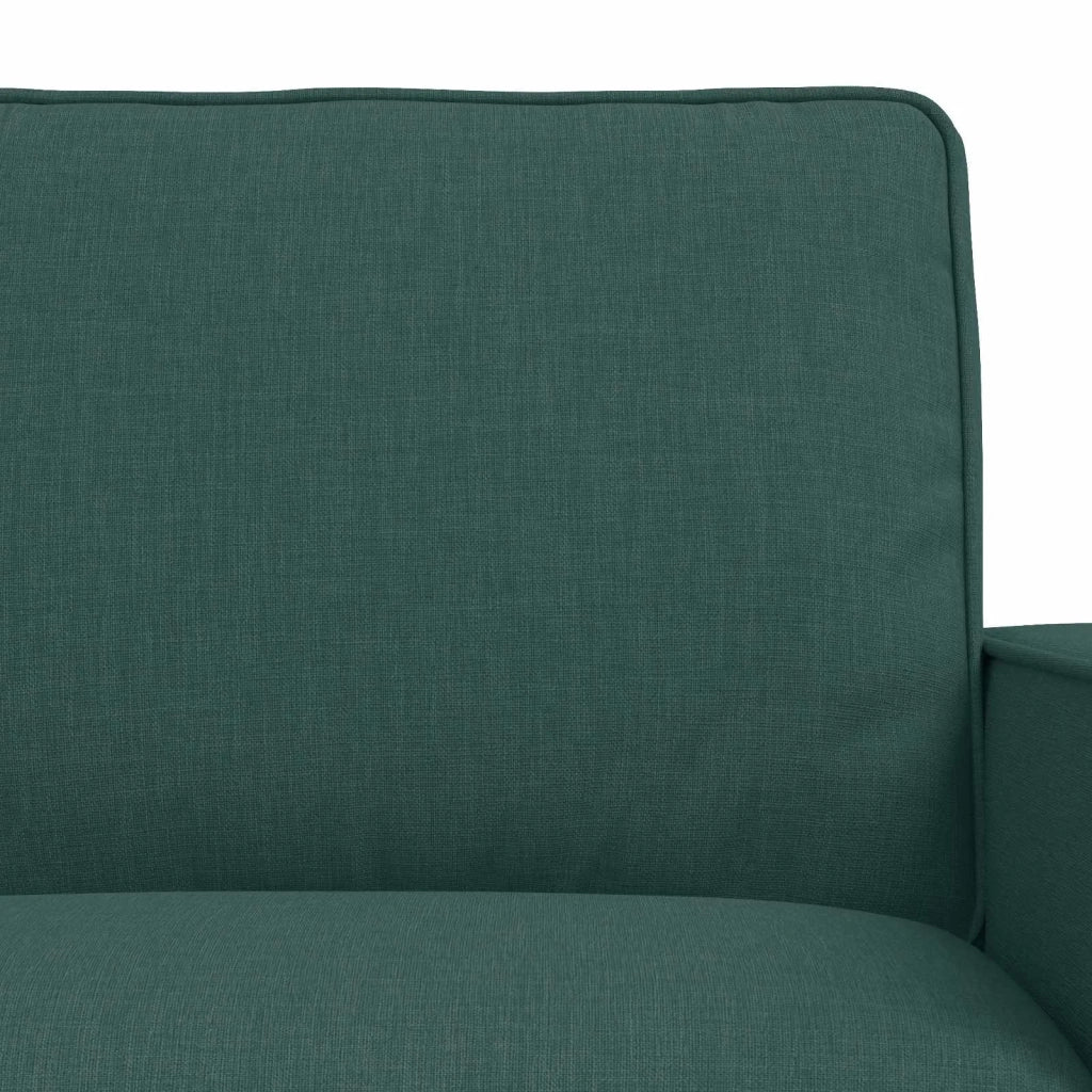 Set di divani 2 pcs Verde Scuro 182 x 80 x 82 cm Tessuto