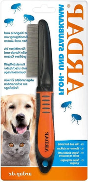 Set di Spazzola per Pulci e Pulitore per Polvere per Cani e Gatti - Effettivo contro Pulci e Pule - Lavorazione di Grooming Professionale e Gentile