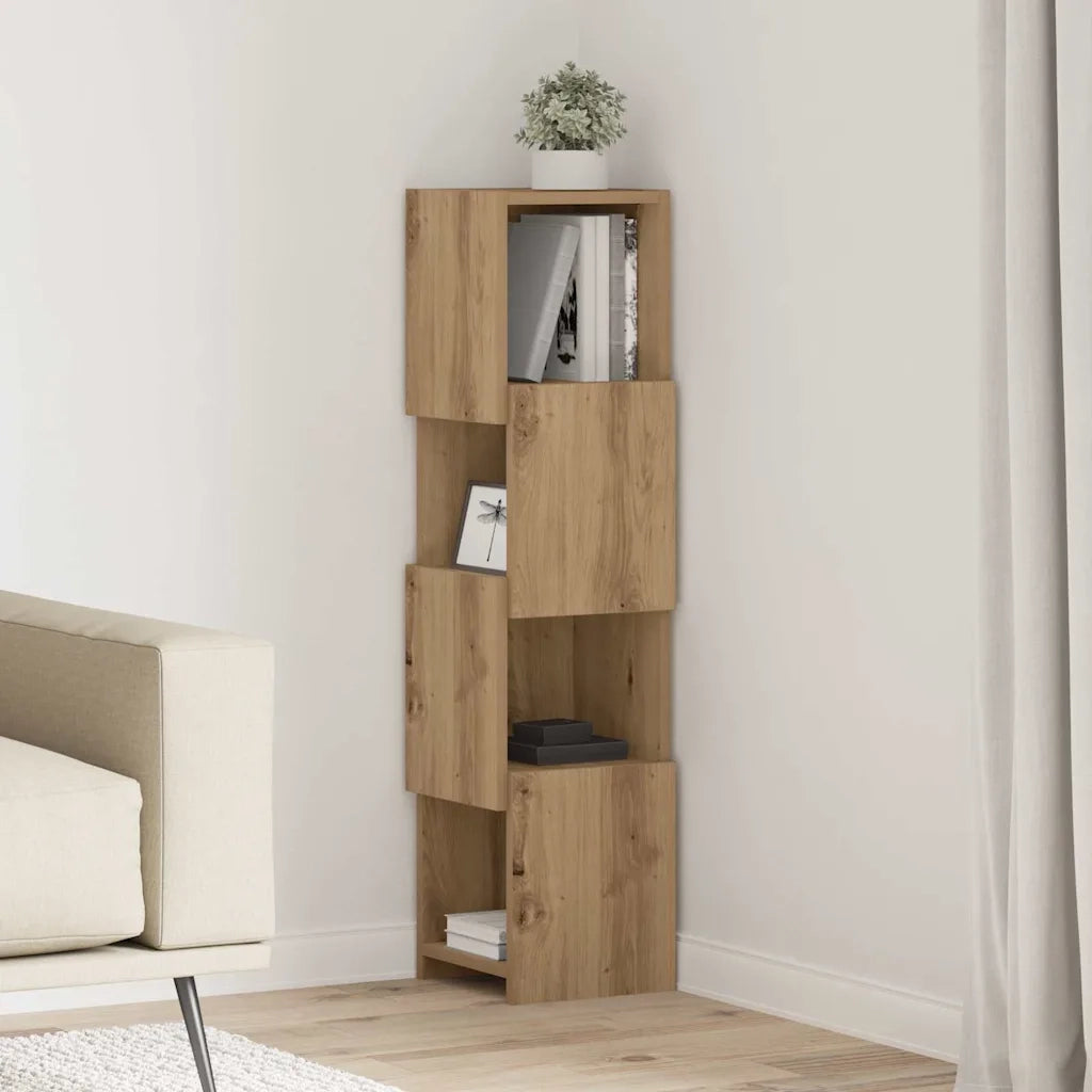 Mobile angolare Rovere artigianale 25,5x25x102cm 889812