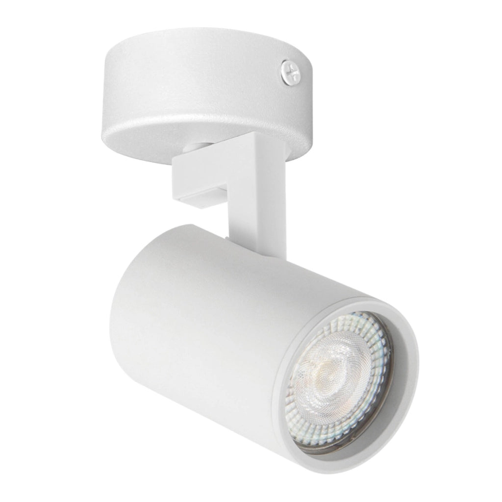 Faretto parete/soffitto bianco 1xGU10 10W Lynx Polux
