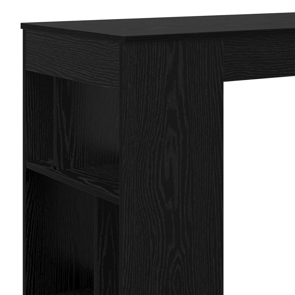 Tavolo da bar Rovere Nero 102 x 50 x 103,5 cm Legno multistrato 8003918