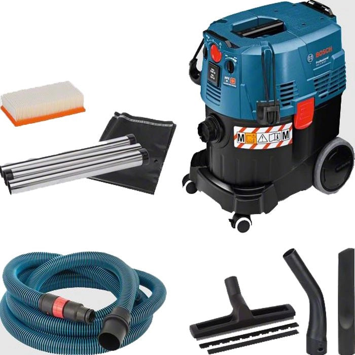 Aspirapolvere per solidi e liquidi 1380W GAS 35 M AFC in scatola di cartone - BOSCH - 06019C31W0