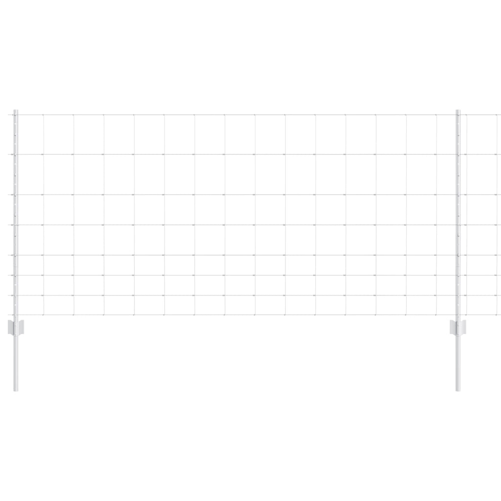 Posti di Recinzione  22 pz U-Channel 100 cm Acciaio Zincato