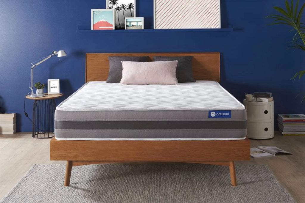 Materasso Actiflex relax 135x200cm - Spessore : 24cm - Molle insacchettate e memory foam - Moderatamente rigido