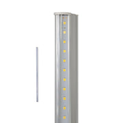 Trade Shop - Sottopensile Led Smd Trasparente Reglette Plafoniera 30 60 90 Cm 6500 3000 4000k - -bianco Naturale   90 Cm   -