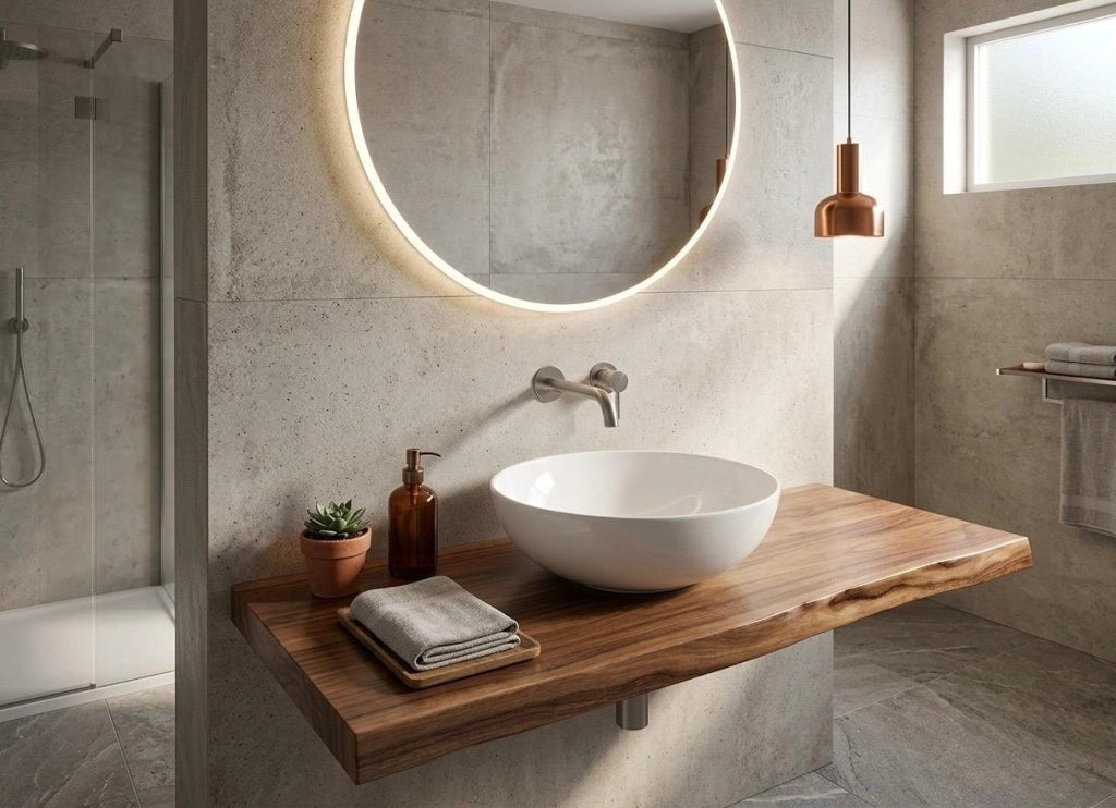 Bacinella d'appoggio D38.5 cm in ceramica Bianco