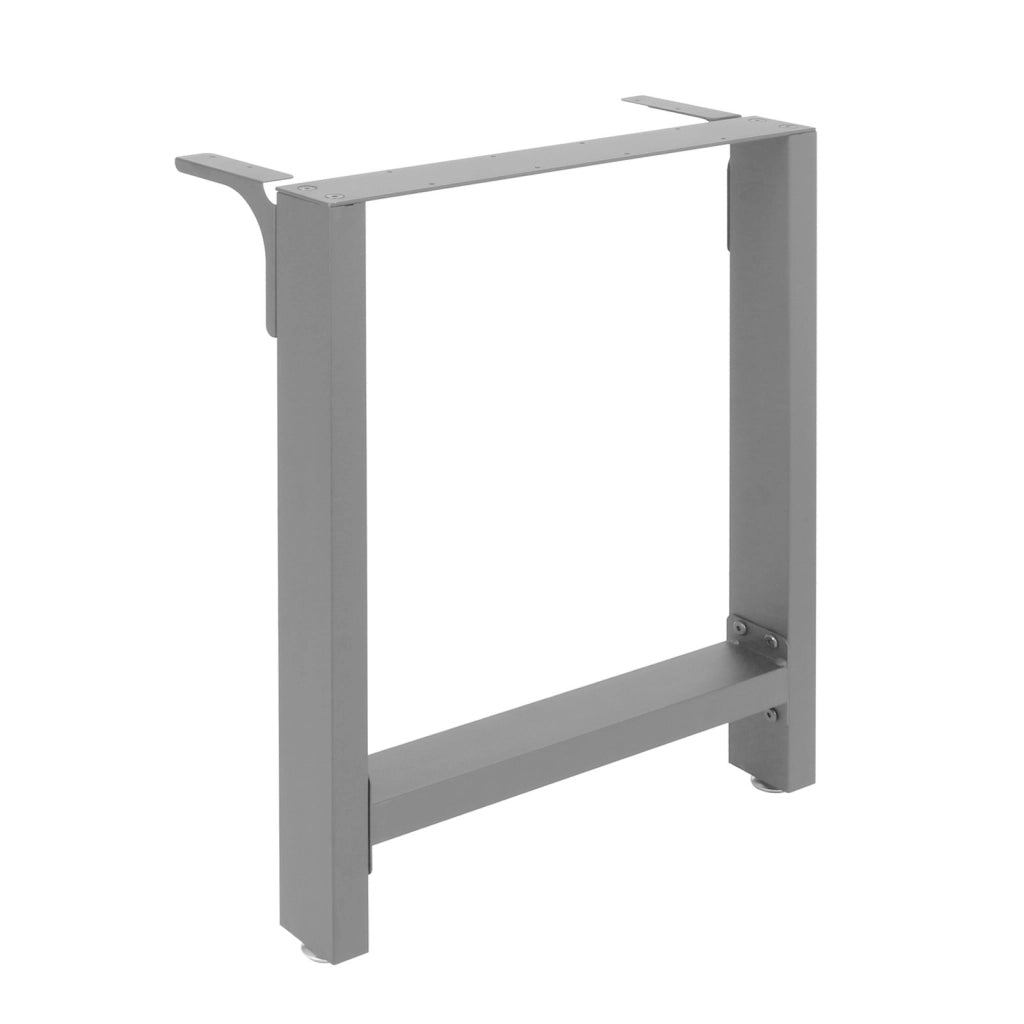 Sottostruttura per tavolini 640x240x400 mm verniciatura a polvere grigio base tavolino
