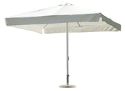 Ombrellone quadrato in poliestere Greenwood Materiale: Poliestere, Colore: Bianco