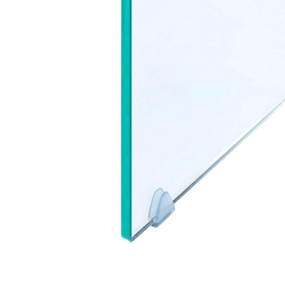 Tavolino Trasparente 100 x 50 cm Rettangolare stile Minimalista