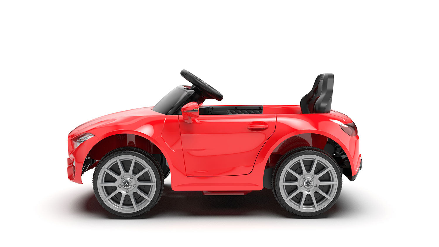 Macchina Elettrica per Bambini 12V con Licenza Mercedes CLS Small Rosso