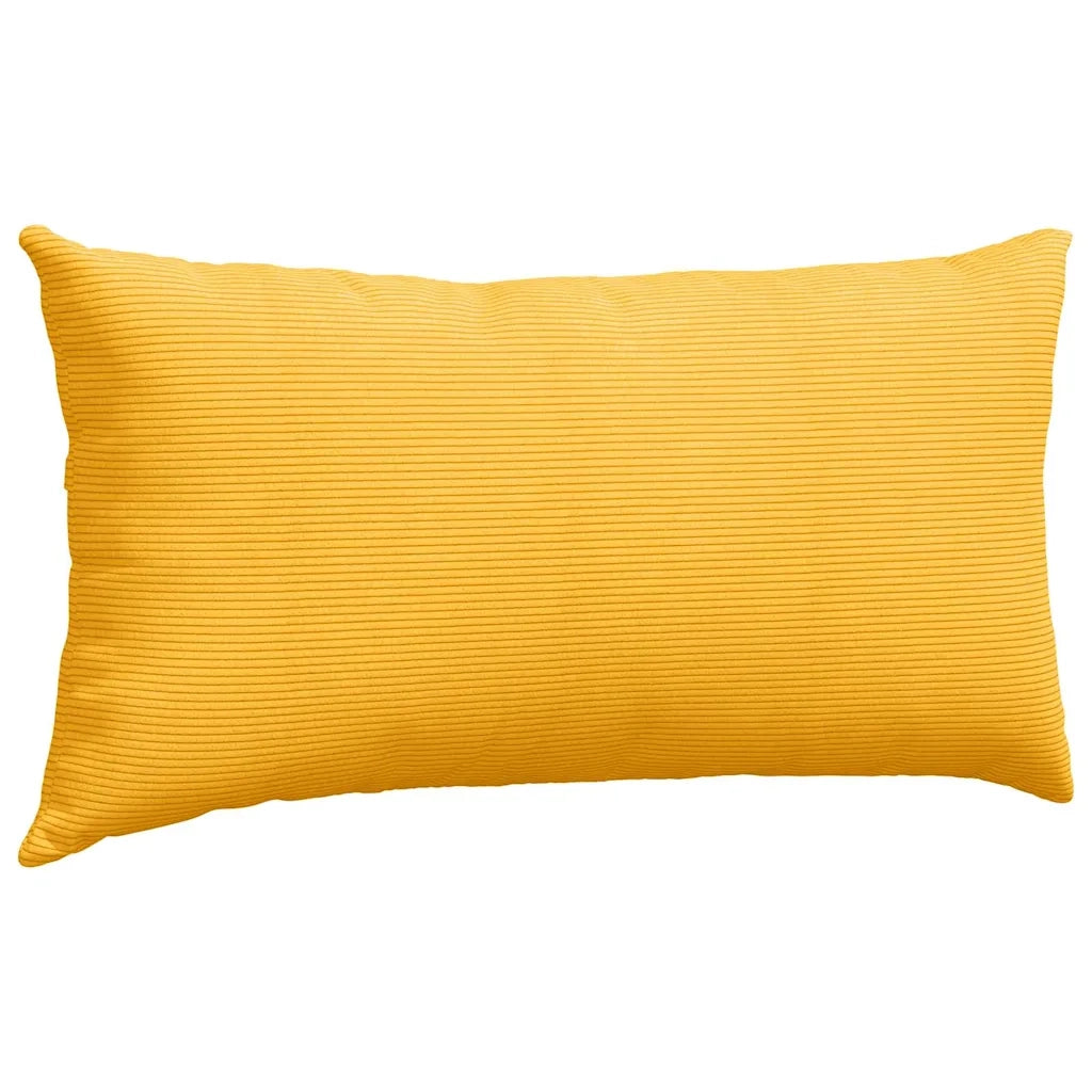 Cuscini da Divano 2 pcs Giallo Chiaro 80 x 40 cm