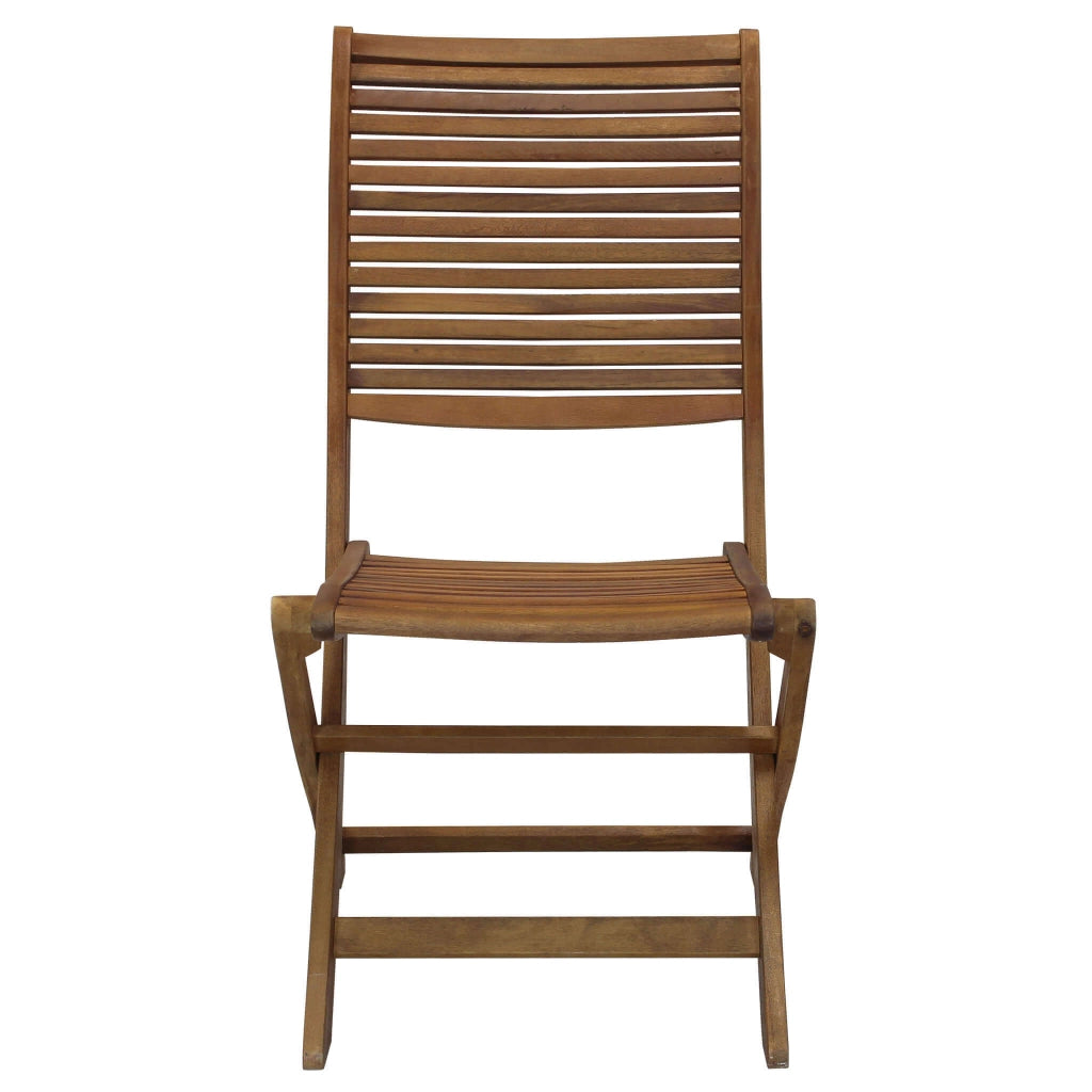 SEDIA RIVIERA IN LEGNO DI ACACIA SENZA BRACCIOLI 50 X 64 X H94 CM