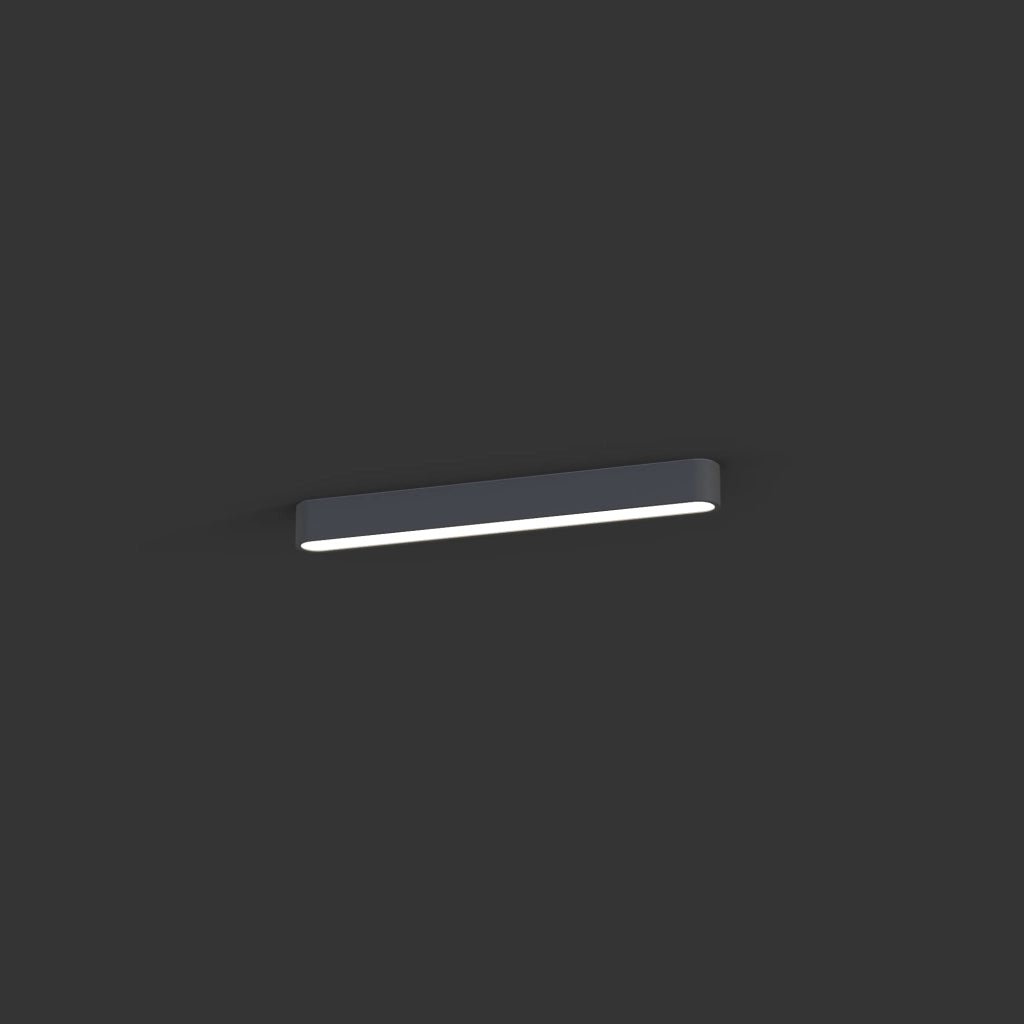 Plafoniera soffitto LED Nowodvorski Soft 7527 grafite T8